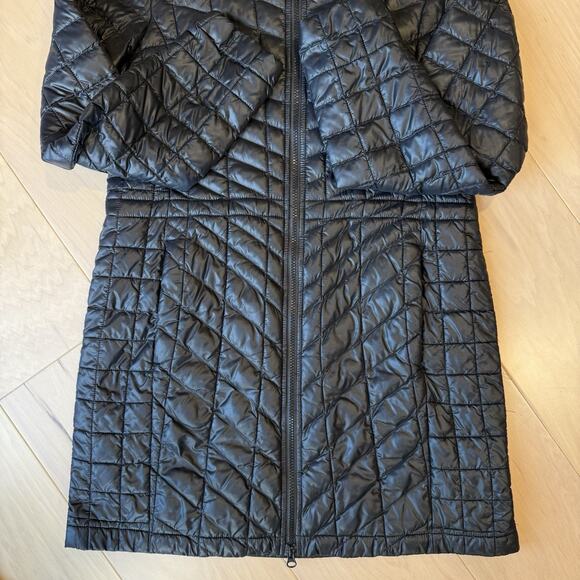North Face Thermoball Eco Parka Jacket Women's Medium Black Full Zip Insulated - Picture 5 of 10